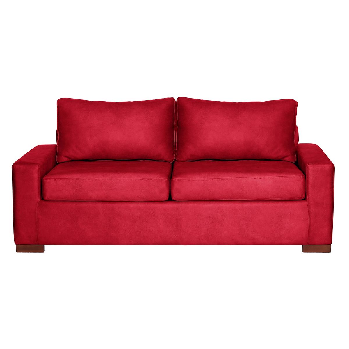 LATAM HOME - Sofá Cama Latam Home Livorno 2 Plazas Rojo Convertible