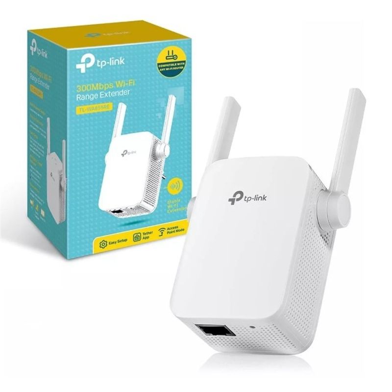 TP LINK - Extensor de Rango Wi-Fi 300Mbps Tp-Link TL-WA855RE Nexstore