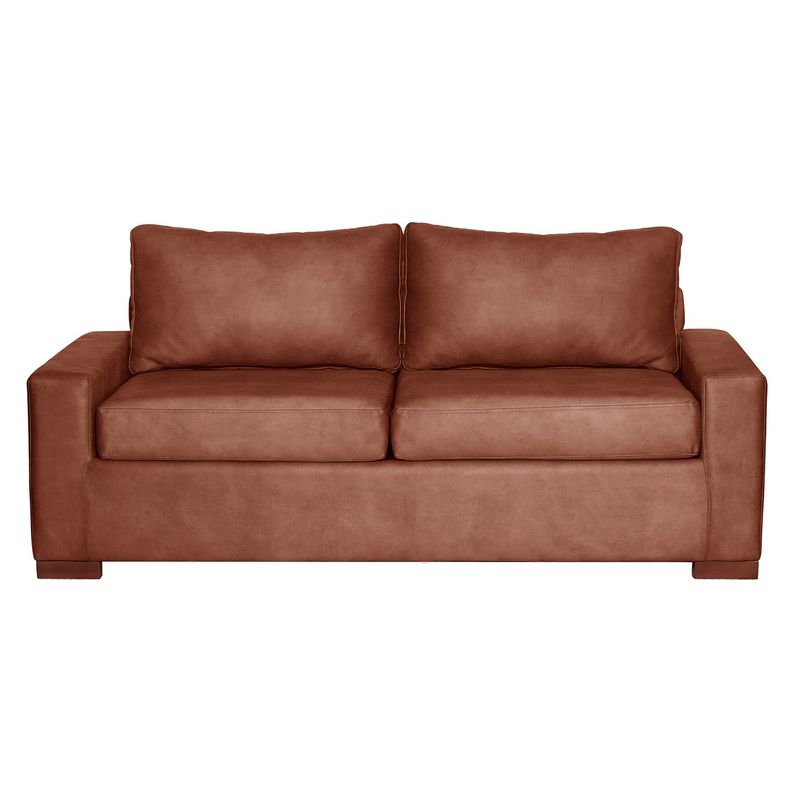 LATAM HOME - Sofá Cama Latam Home Livorno 2 Plazas Café Claro Convertible