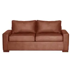 LATAM HOME - Sofá Cama Livorno 2 Plazas Café Claro Convertible