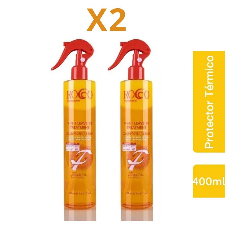 ROCCO - Pack 2 Unidades Protector Térmico 9 en 1 400ml Rocco