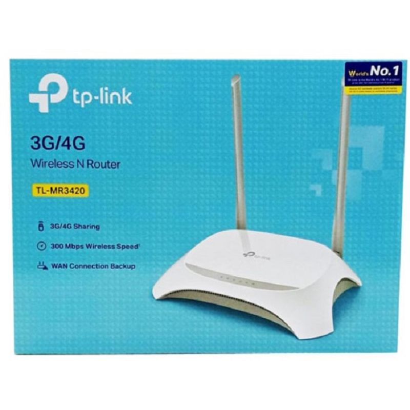 TP LINK - Router Inalámbrico N 3G4G TL-MR3420 Tp-Link Nexstore