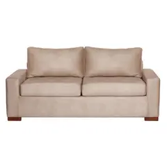 LATAM HOME - Sofá Cama Livorno 2 Plazas Cuero Kentucky Beige