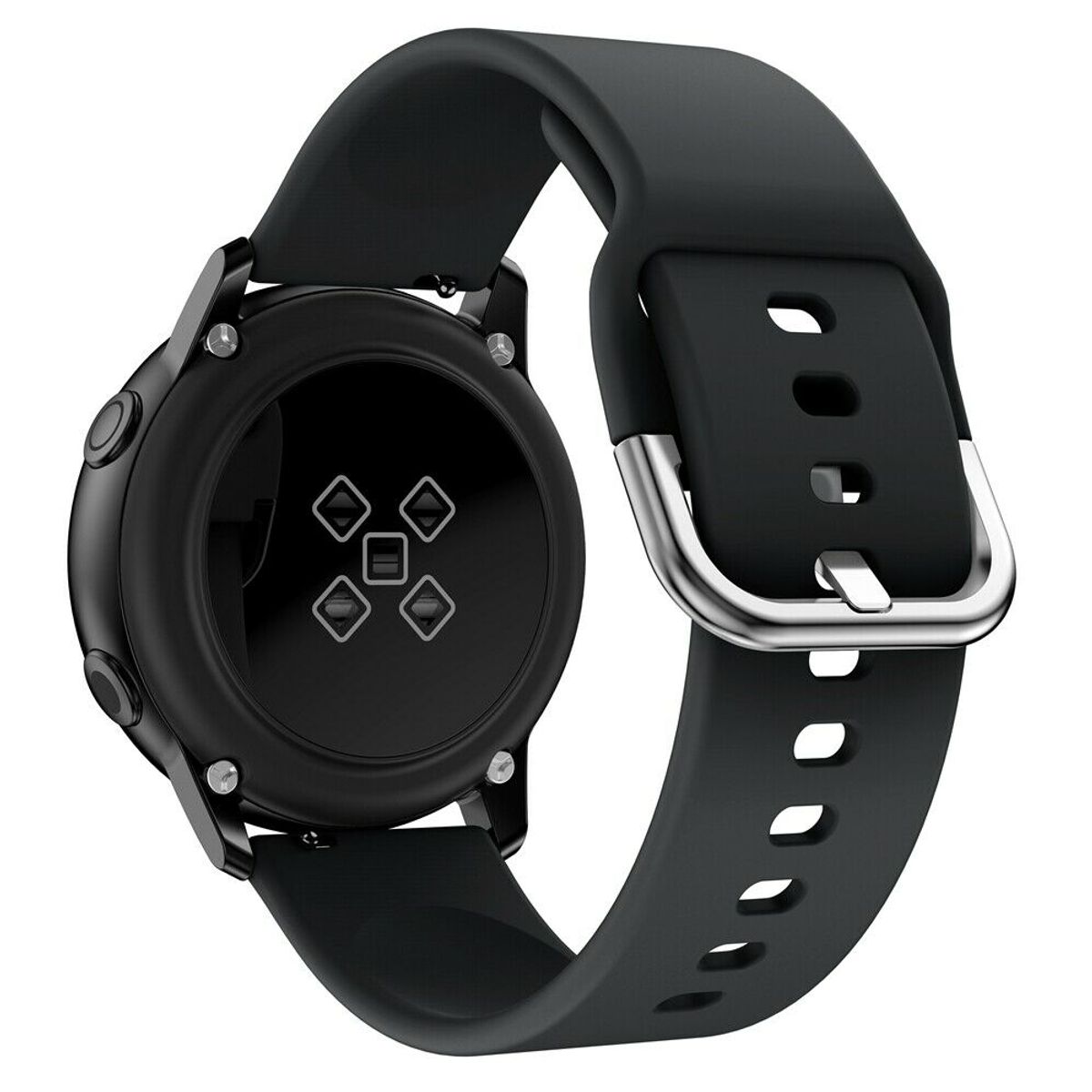GENERICO - Correa Para Galaxy Watch Active 2 40mm 44mm - Galaxy Active Negra…