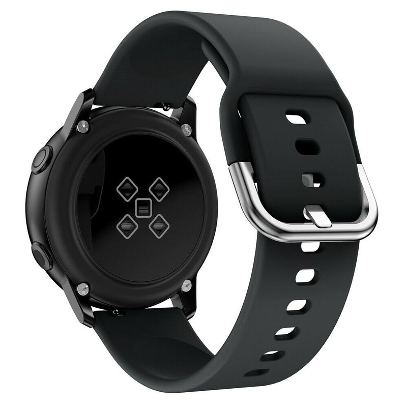 GENERICO - Correa Para Galaxy Watch Active 2 40mm 44mm - Galaxy Active Negra…