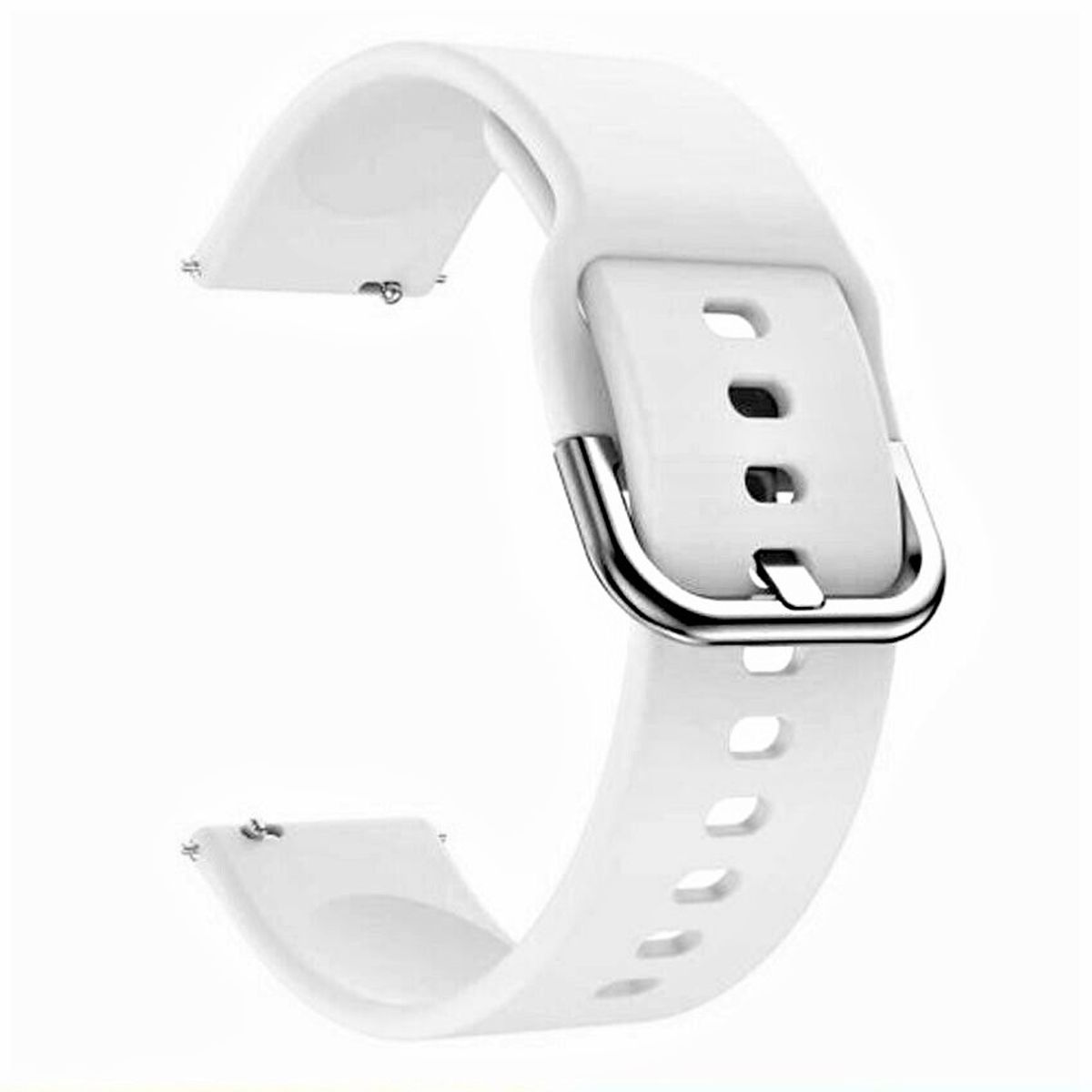 GENERICO - Correa Para Galaxy Watch Active 2 40mm 44mm - Galaxy Active Blanca…