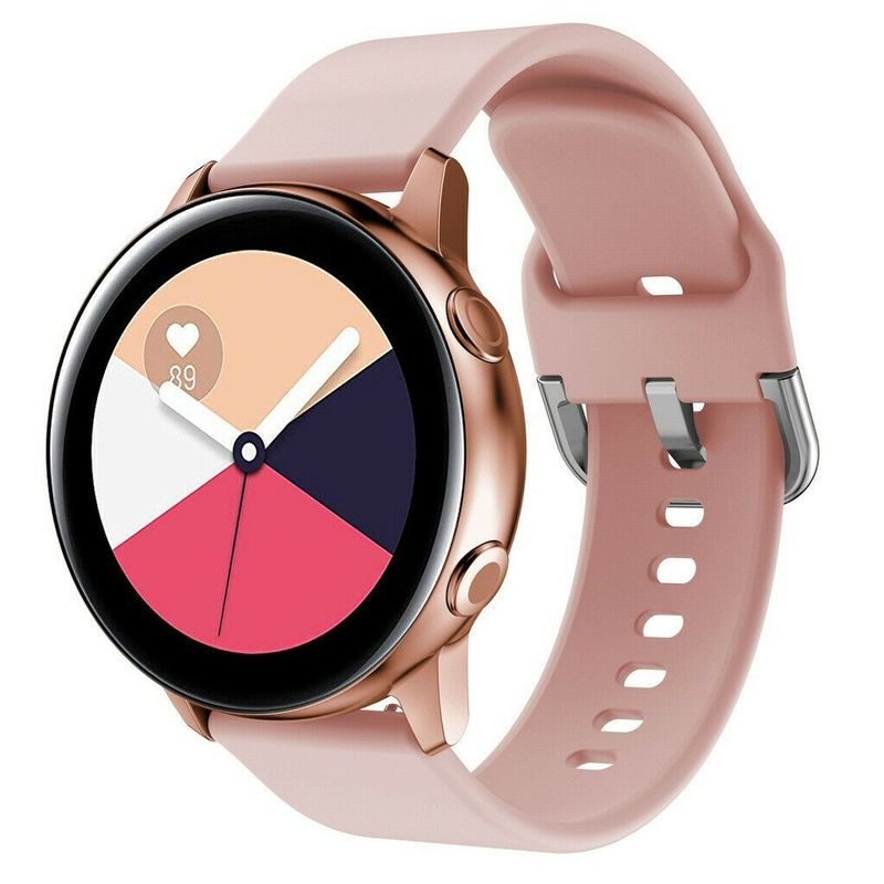 GENERICO - Correa Para Galaxy Watch Active 2 40mm 44mm - Galaxy Active Rosada…