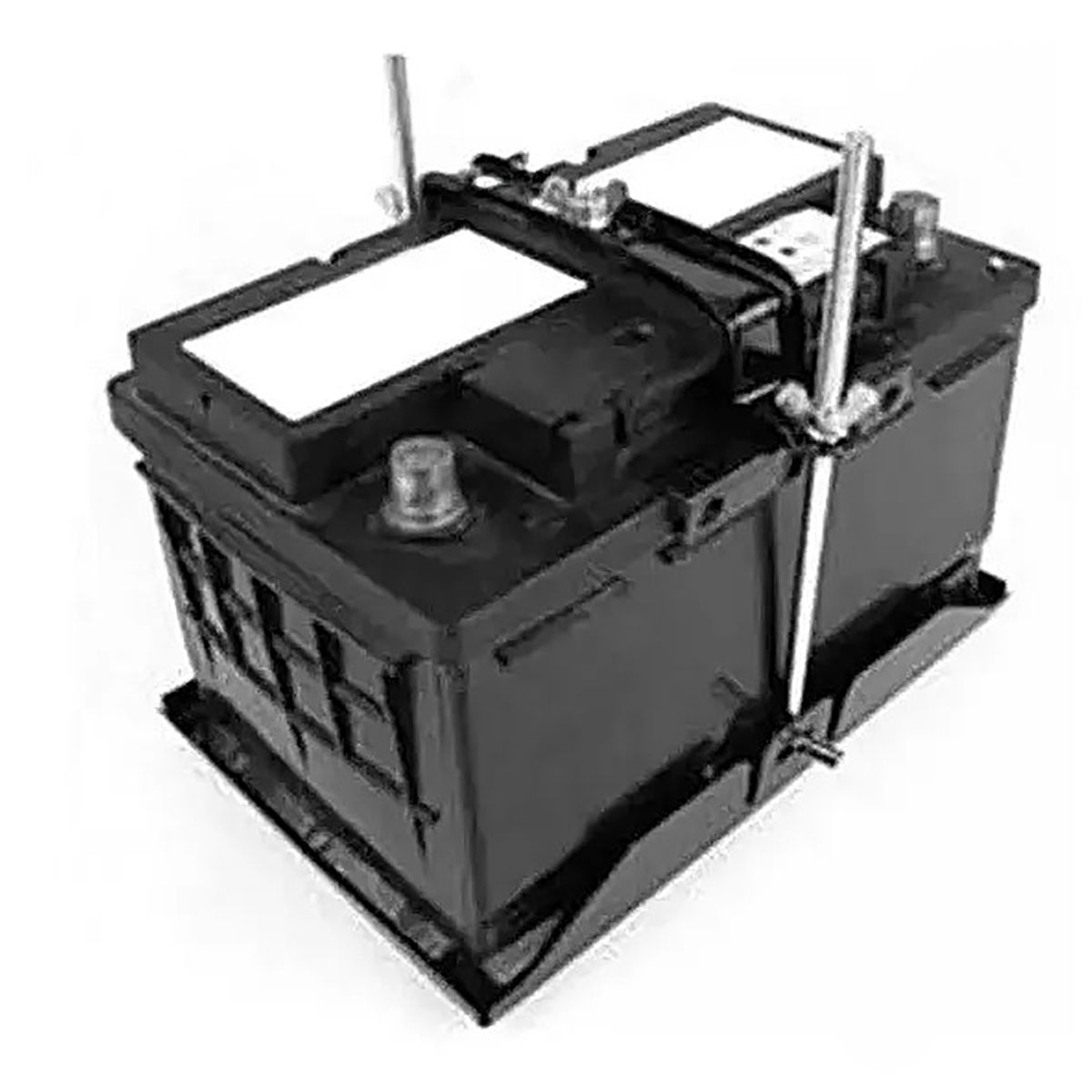 GENERICO - Soporte Fijador para Bateria universal Auto camioneta camion