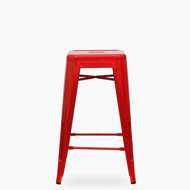 FORM DESIGN - Taburete Medio 67 Tolix Rojo Form.