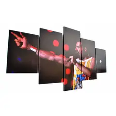 GENERICO - Fredy Mercury cuadro poliptico de 150x 80 cm