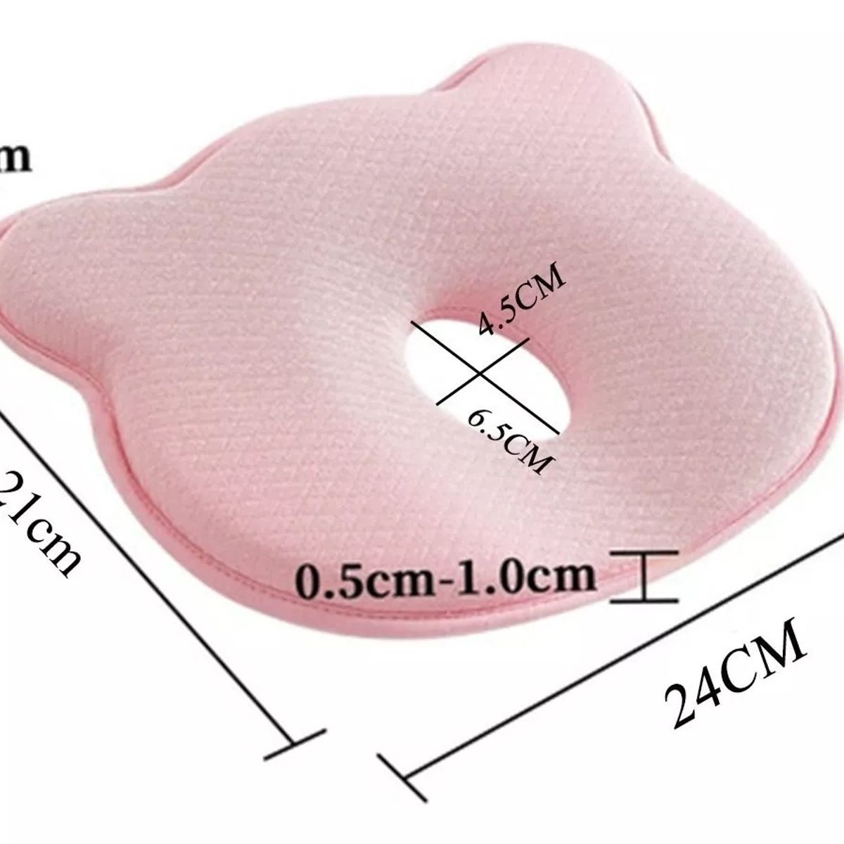 KUANGYE - Almohadas Para Bebés Cojín Cabeza Plana
