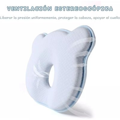 Imagen 2 del producto Almohadas Para Bebés Cojín Cabeza Plana