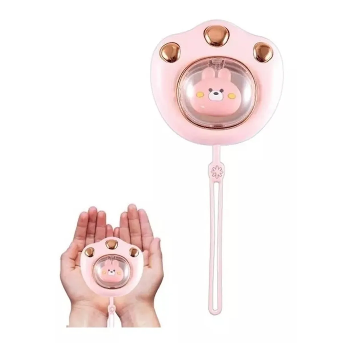 KUANGYE - Calentador De Manos Portátil Recargable Usb 2 En 1