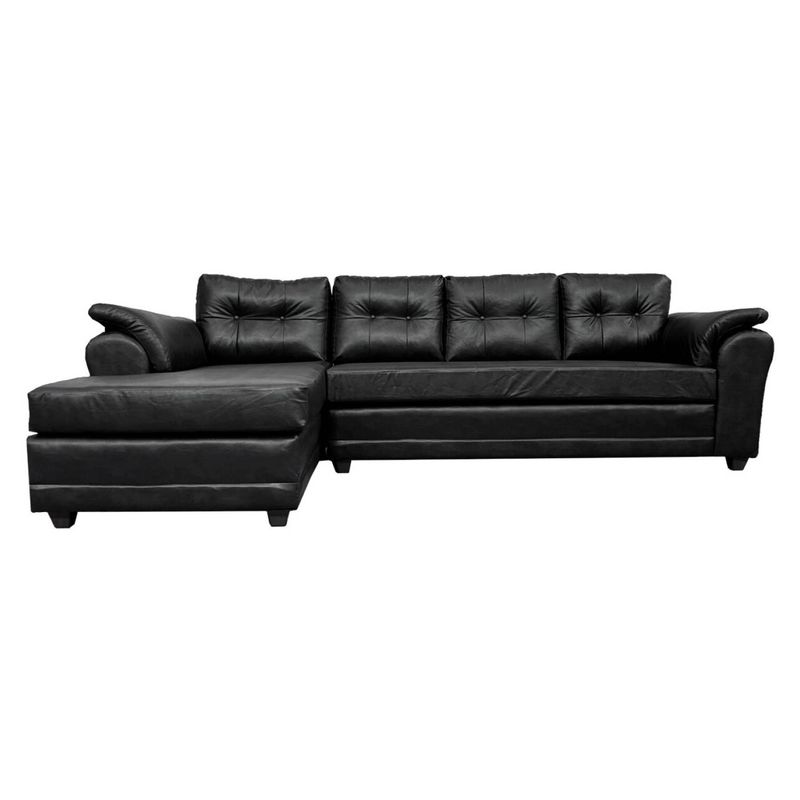 MUEBLES MPR - Sofá secc journey izquierdo pu negro