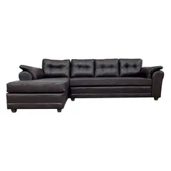 MUEBLES MPR - Sofá Secc Journey Pu Café Izquierdo