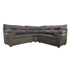 MUEBLES MPR - Sofá Seccional Alerce Tela Café