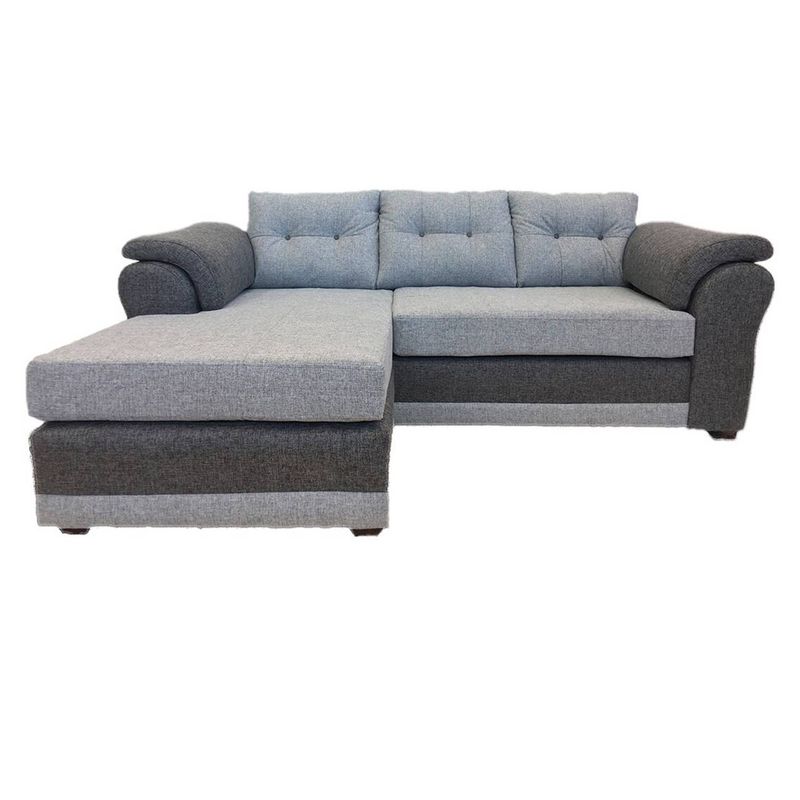 MUEBLES MPR - Sofá Seccional intercambiable Queen Tela Perla