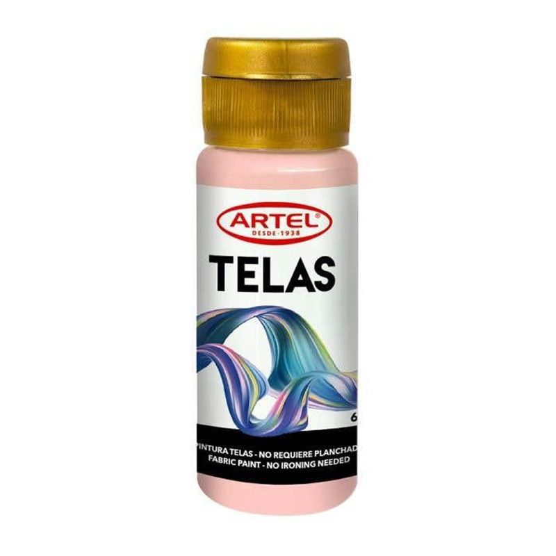 ARTEL - Fco 60ml Pint. Tela Pastel Rosa 105 ARTEL