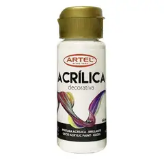 ARTEL - Fco 60ml Pin Acril Deco Blanco 100