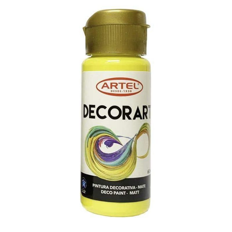 ARTEL - Fco 60ml Decorart Amarillo limon 72 ARTEL