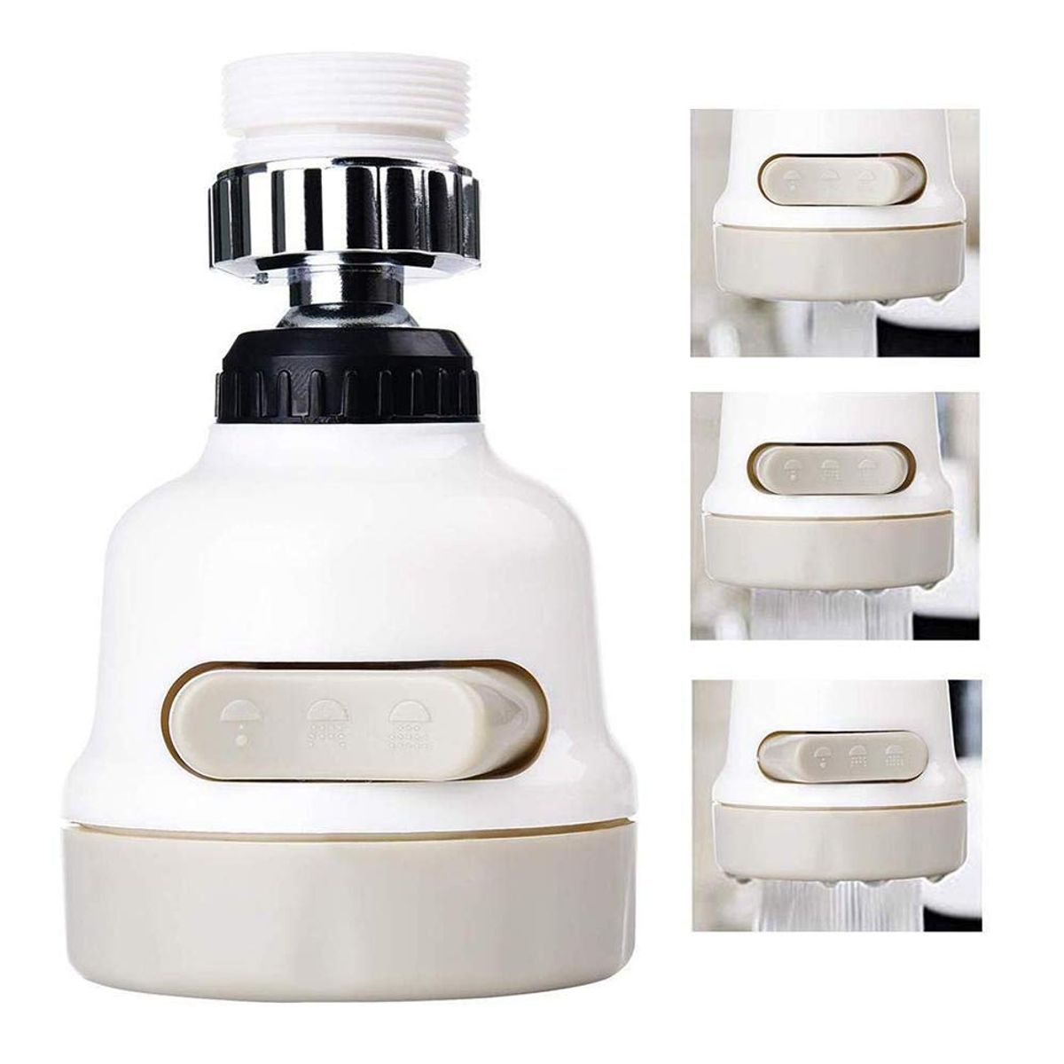 GENERICO - Cuello Flexible Extensible Giratorio 360° de agua Lavaplatos…