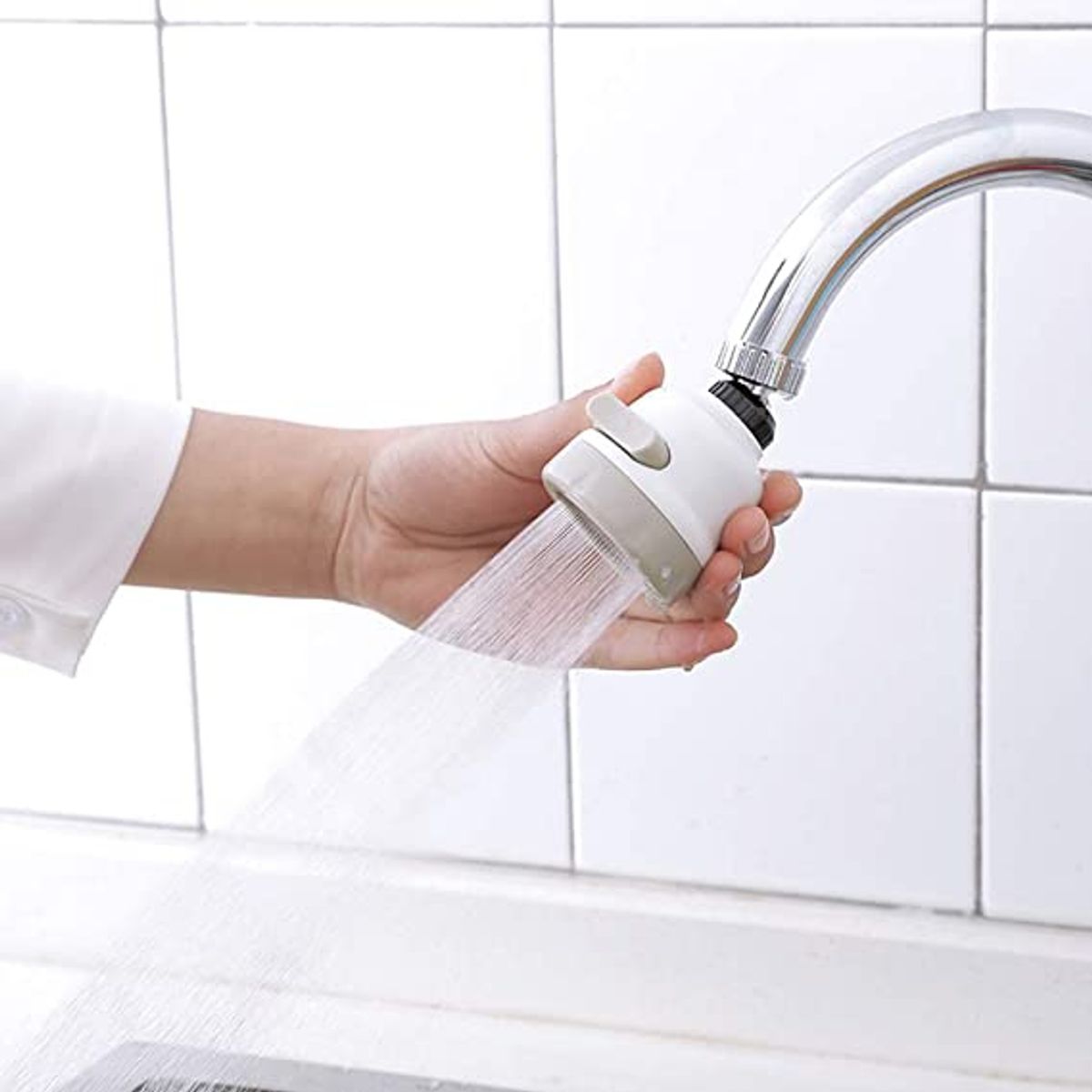 GENERICO - Cuello Flexible Extensible Giratorio 360° de agua Lavaplatos…