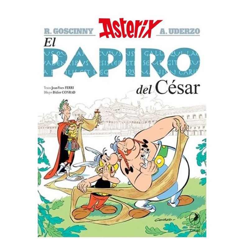 EDITORIAL CONTRAPUNTO - Libro Asterix 36 - El Papiro Del Cesar