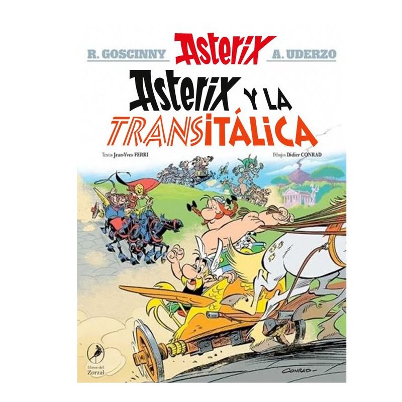 EDITORIAL CONTRAPUNTO - Libro Asterix 37 - Asterix Y La Transitalica