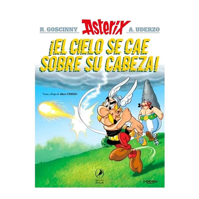 EDITORIAL CONTRAPUNTO - Libro Asterix 33 - El Cielo Se Cae Sobre Su Cabeza