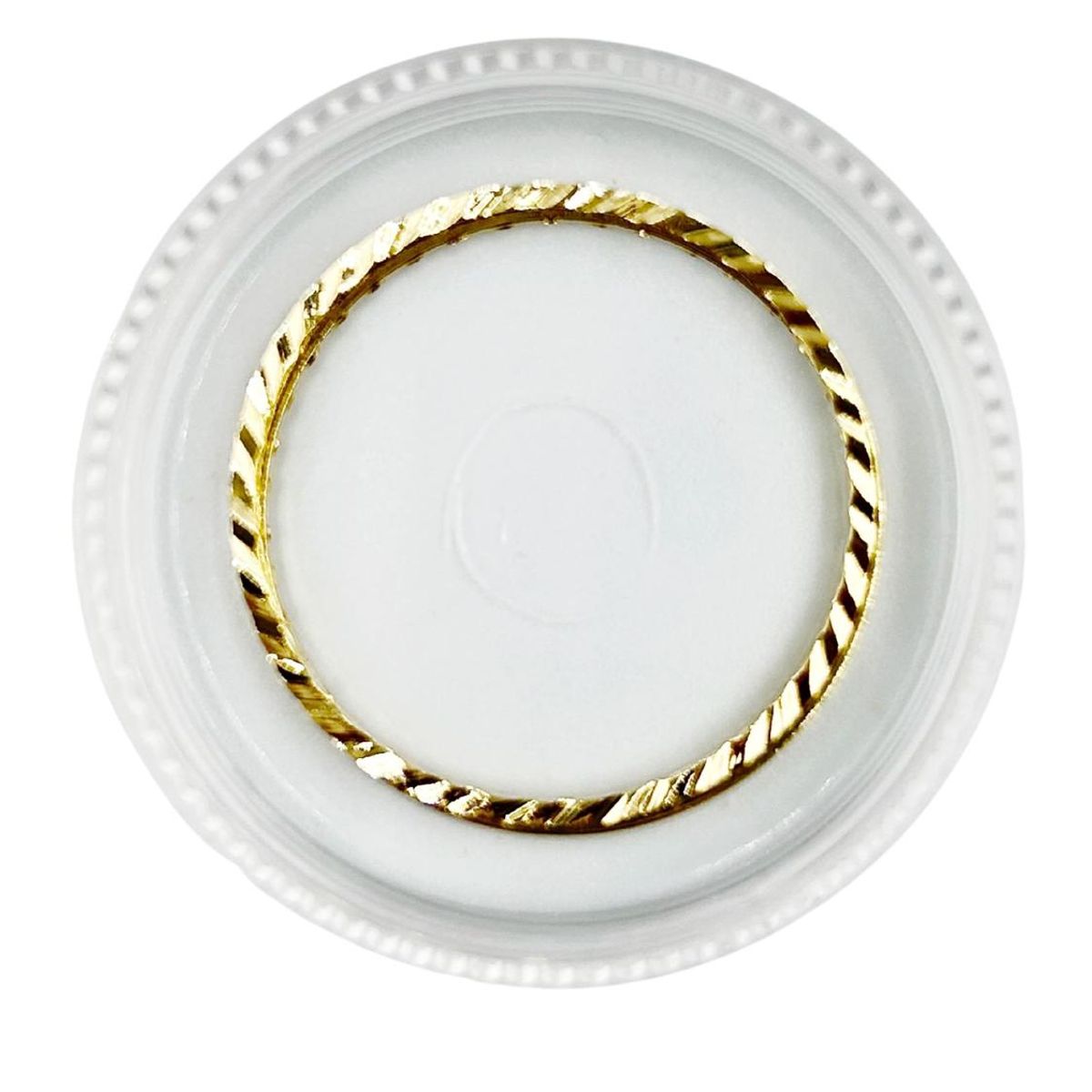 GENERICO - Argollas Cerradas Para Bisutería De Baño De Oro 5gr - Dorado