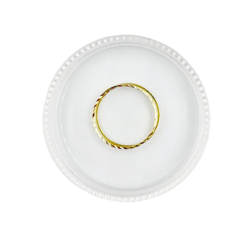 GENERICO - Argollas Cerradas Para Bisutería De Baño De Oro 5gr - Dorado