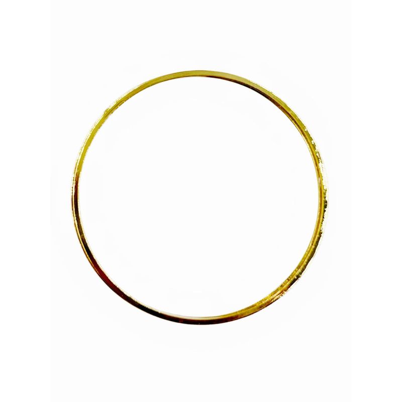 GENERICO - Argollas Cerradas Para Bisutería De Baño De Oro 5gr - Dorado