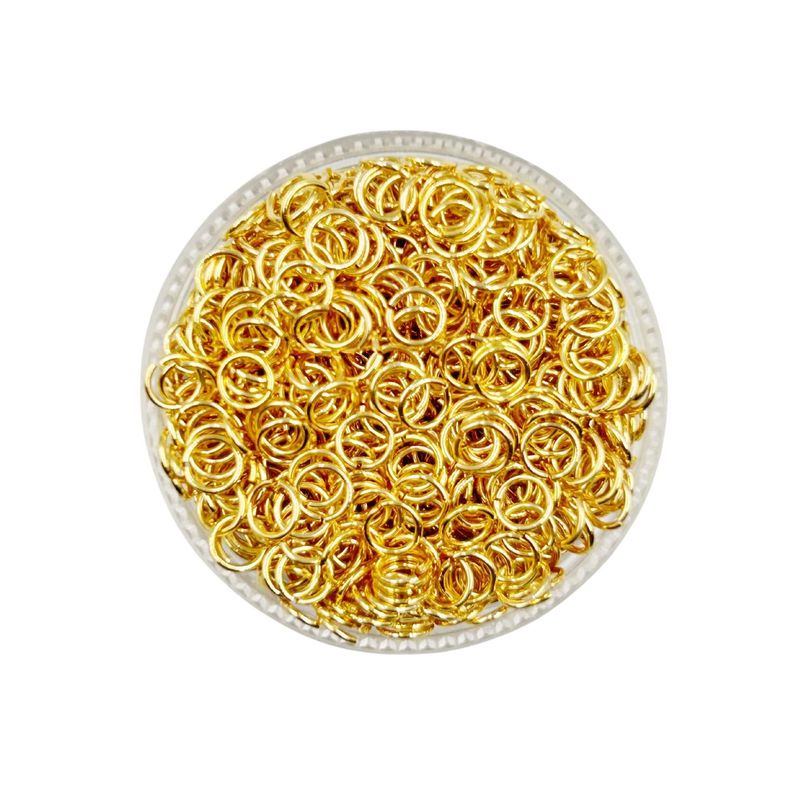 GENERICO - Argollas Para Bisutería De Baño De Oro 5gr - Dorado