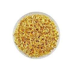 GENERICO - Argollas Para Bisutería De Baño De Oro 5gr - Dorado