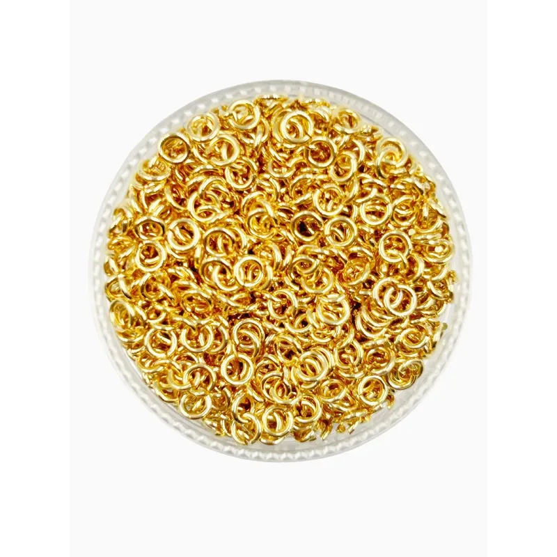 GENERICO - Argollas Para Bisutería De Baño De Oro 5gr - Dorado