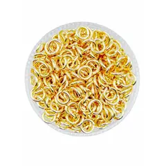 GENERICO - Argollas Para Bisutería De Baño De Oro 5gr - Dorado