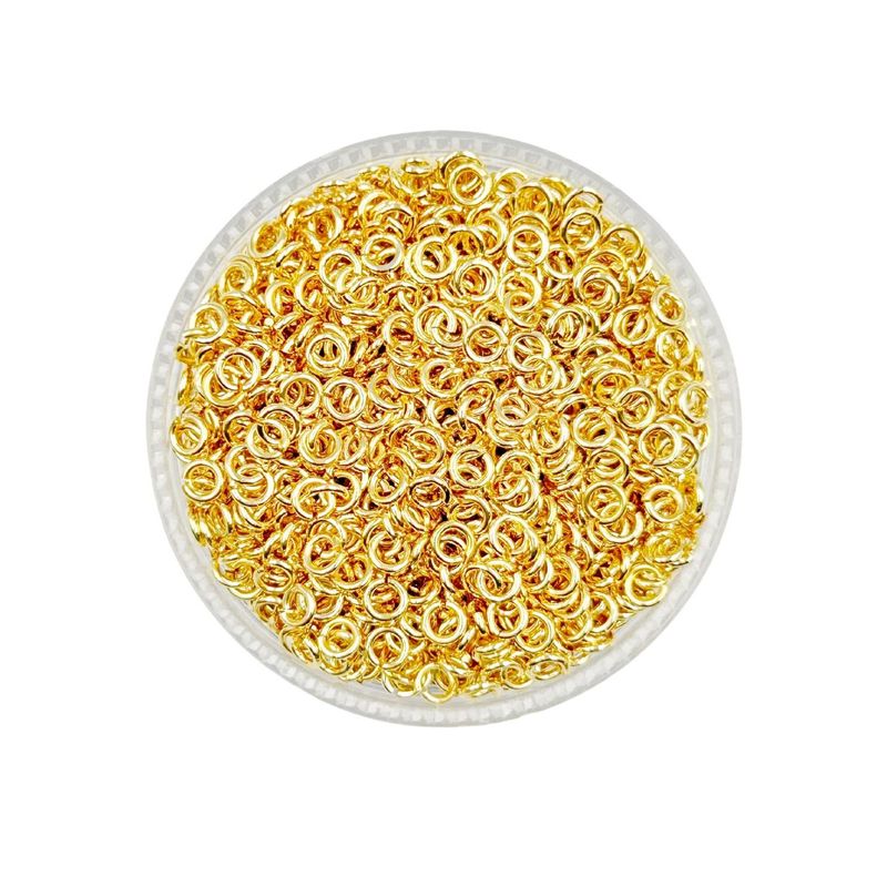 GENERICO - Argollas Para Bisutería De Baño De Oro 5gr - Dorado