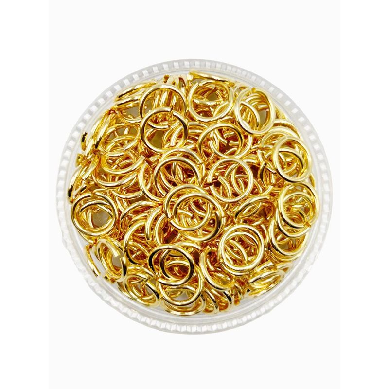 GENERICO - Argollas Para Bisutería De Baño De Oro 5gr - Dorado