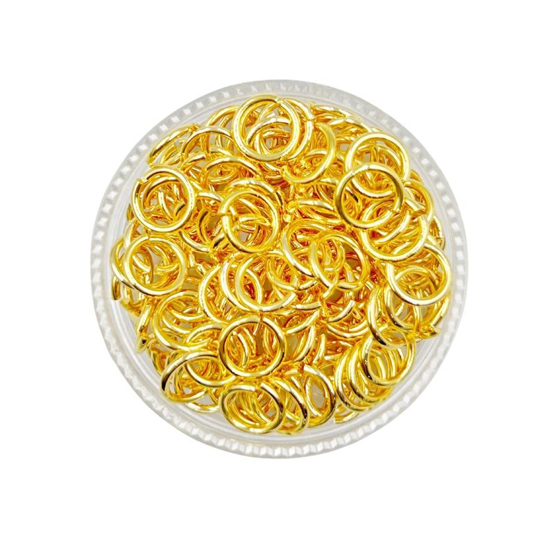 GENERICO - Argollas Para Bisutería De Baño De Oro 5gr - Dorado