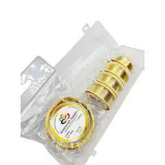 GENERICO - Kit De Alambres Avanzado Para Bisutería Americraft Supply. - Dorado