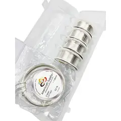 GENERICO - Kit De Alambres Avanzado Para Bisutería Americraft Supply. - Plateado