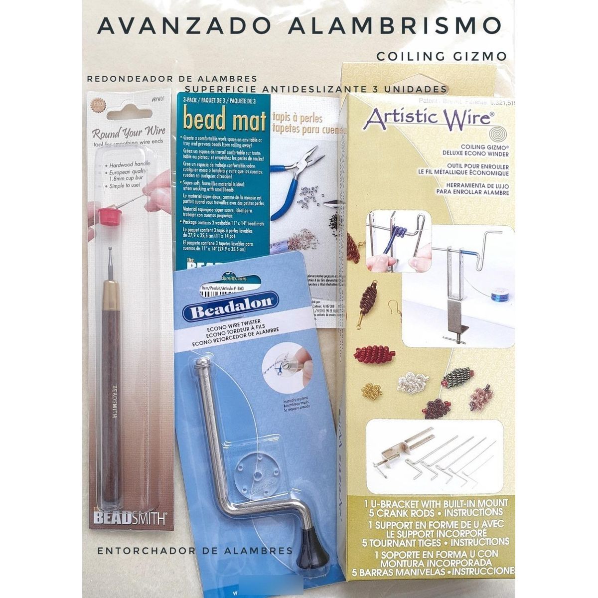 GENERICO - Kit De Herramientas Beadsmith Para Alambrismo Avanzado