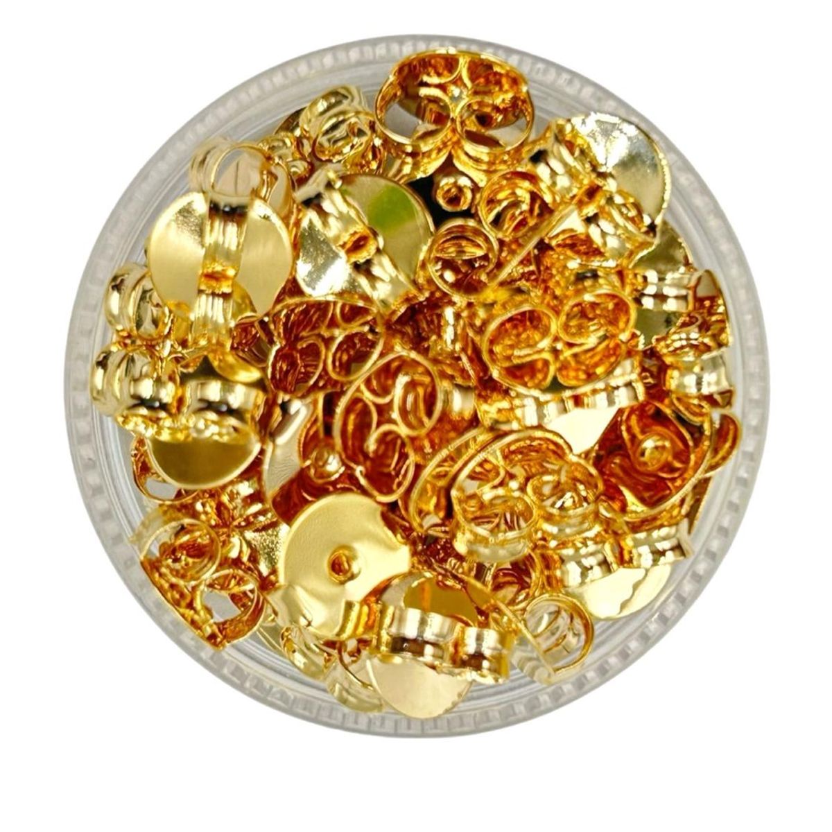 GENERICO - Mariposas Para Cierre Aros De Baño De Oro 5gr - Dorado