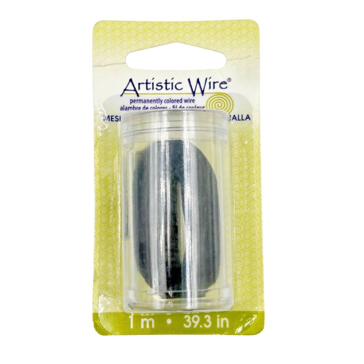 GENERICO - Malla De Alambre Para Cristales Y Piedras Artistic Wire - Negro