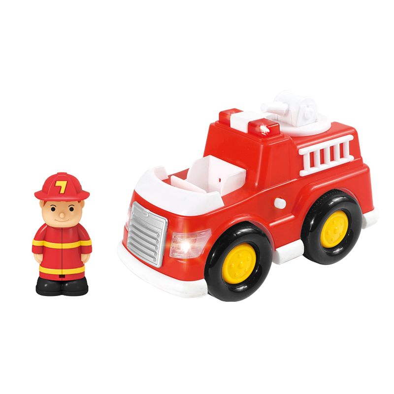 MAGNETICS - Carro Bomberos con Luces y Sonido-