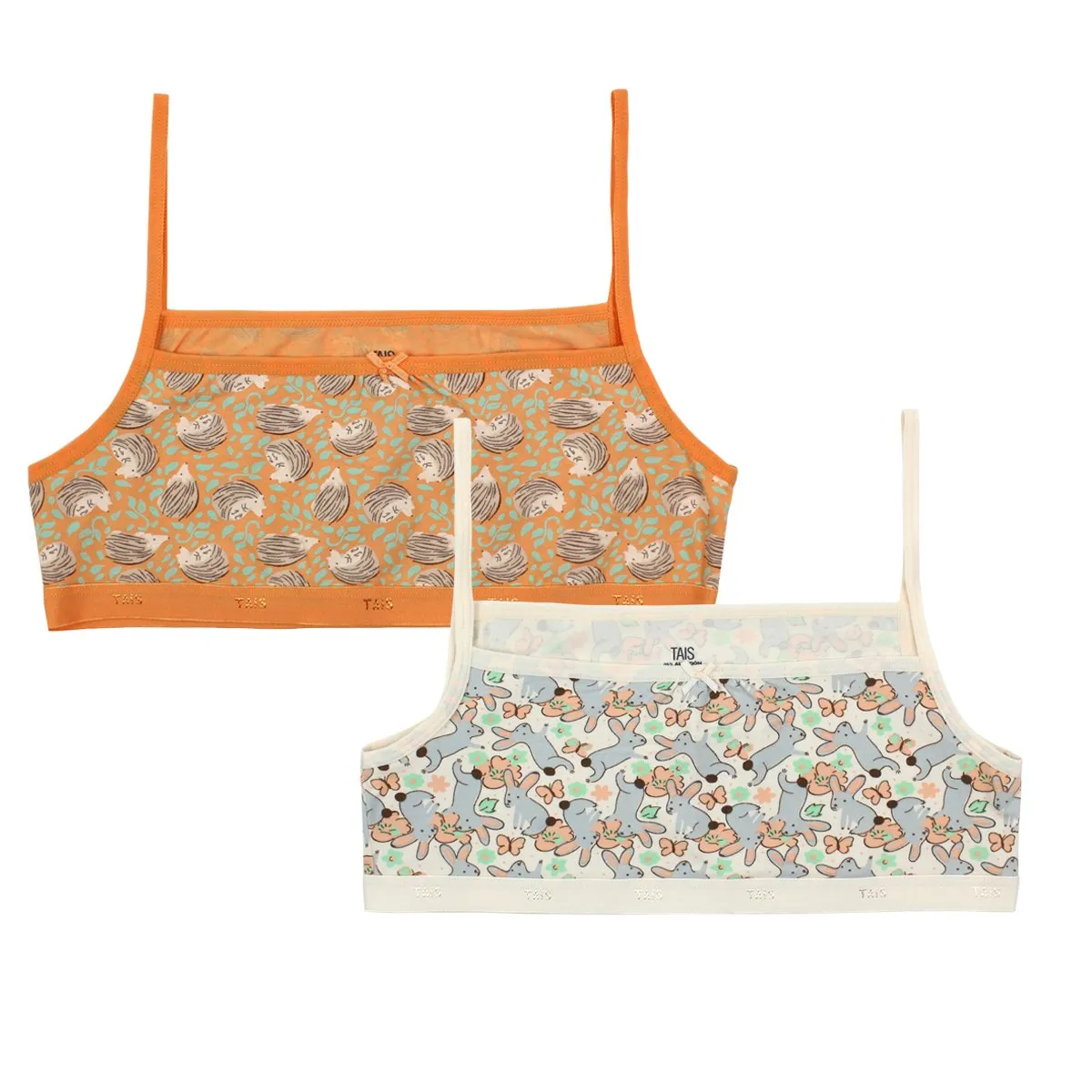 TAIS - Sostén Infantil Bi-Pack Apricot Tais