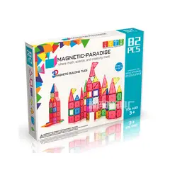 MAGNETICS - Bloques Magnéticos para Construir 82 Piezas-