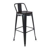 Banco De Bar Tolix París Grafito