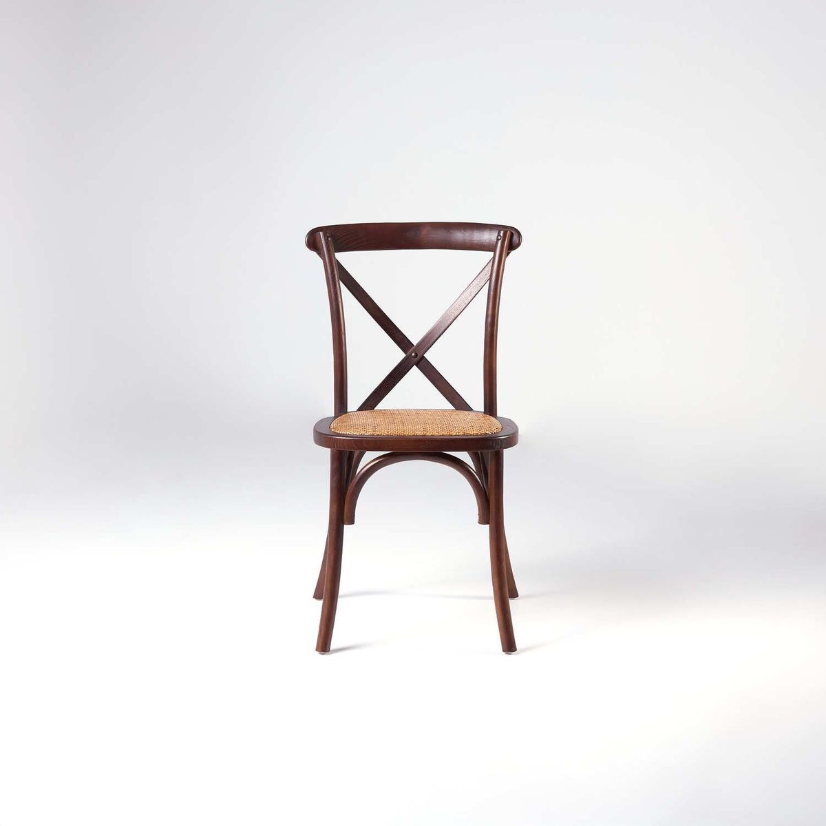 BOKAN - Pack 4 Sillas Toscana Ratán Dark Brown