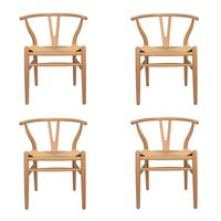 Pack 4 Sillas Lucca Natural